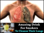 This Amazing Drink Helps Smokers To Cleanse Their Lungs