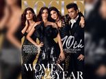 Celebs Sizzled In Black For Vogue's 10 Anniversary Edition
