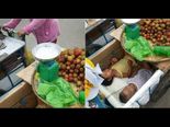 Real-life Stories: Couple Sold Fruits While Their Kids Slept In The Same Cart
