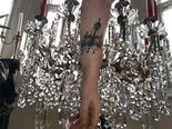 She Is Engaged To A CHANDELIER And Gets A Tattoo Of It
