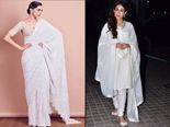 Navaratri 2019: Slay It In White Traditional Outfits Like Your Favourite  Divas