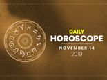 Daily Horoscope: 14 November 2019