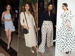 Deepika Padukone And Other Divas Beckon Us To Invest In A Black And White Polka-Dotted Outfit