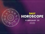 Daily Horoscope: 21 February 2020