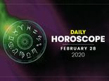 Daily Horoscope: 28 February 2020
