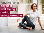 Coronavirus: How To Promote Physical Well-Being During Self-quarantine