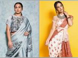 Navaratri 2020: Hina Khan, Vidya Balan, And Other Divas’ Saree-Pants Are Stylish And Easy To Manage