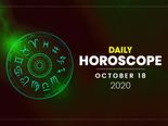 Daily Horoscope: 18 October 2020