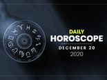 Daily Horoscope: 20 December 2020