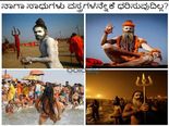 ಭಯಾನಕ ರಹಸ್ಯ..! ನಾಗಾ ಸಾಧುಗಳು ವಸ್ತ್ರಗಳನ್ನೇಕೆ ಧರಿಸುವುದಿಲ್ಲ?