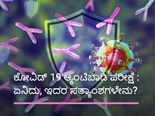 ಕೋವಿಡ್ 19 ಆ್ಯಂಟಿಬಾಡಿ ಪರೀಕ್ಷೆ : ಏನಿದು, ಇದರ ಸತ್ಯಾಂಶಗಳೇನು? 