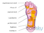 பாதங்களில் உள்ள ஏழு அழுத்தப் புள்ளிகளை தூண்டுவதனால் பெறும் நன்மைகள்!!! 