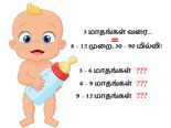 குழந்தை வளர வளர எவ்வளவு பாலூட்ட வேண்டும்?