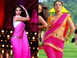புடவையில் கவர்ச்சி காட்டிய நடிகை அசினின் சில தோற்றங்கள்!