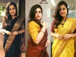 இன்டர்நெட்டில் வைரலாகும் முன்னாள் சன்டிவி செய்தி வாசிப்பாளர் #100sareedays 