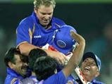 Rajasthan Royals Lifts IPL Trophy