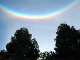 Upside down rainbow spotted in the UK