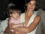 Katie Holmes D&G Dress Replaces Baggy Jeans