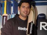 Reebok Launches Yuvraj Singh's Personalized Bat