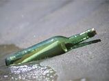Waves Wash A Bottle To Shore Thrown 25 Years Back