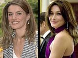 Carla Burni And Princess Letizia Look Alike