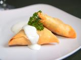 Cocktail Starters For V-day: Corn Samosa