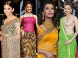 Aishwarya Rai's Traditional Look At Cannes