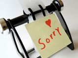 When Saying 'Sorry' Is A Must..