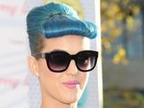 Fancy Blue Up Hairdo
