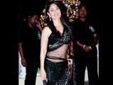 Kareena's Transparent Black Saree