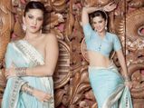 Sunny Leone In A Topless Saree