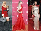 Go Red This Christmas: Evening Gowns