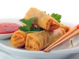 Cheese Corn Spring Rolls Recipe