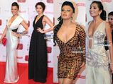 Plunging Necklines At Stardust Awards 2013