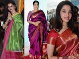 Wear Kanjeevaram Sarees Like Celebs