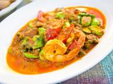 Prawn Capsicum Curry For Summer