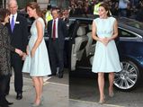 Kate Middleton Dresses Bump In Blue