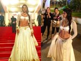 Sherlyn Chopra Goes Desi At Cannes 2013