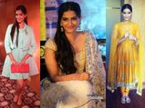 Sonam Kapoor Goes Chic To Desi