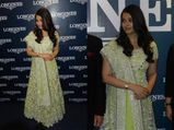 Aishwarya Rai In Green Anarkali Gown