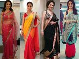 Birthday Throwback: Best Madhuri Dixit Sarees From Jhalak Dikhhla Jaa