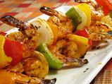 Chilli Garlic Prawn Kebabs For Ramzan