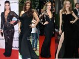 20 Celebrities In Best Black Gowns