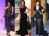 Wear A Black Dress In Bollywood Style