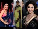 Madhuri Dixit's Best Saree Blouse Designs