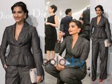 Stylish Sonam Kapoor At Dior Exhibition