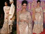 Deepika Padukone Wows In Sabyasachi