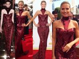 Heidi Klum In Atelier Versace At Emmys