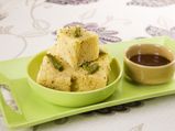 Corn Dhokla: World Vegetarian Day Spcl