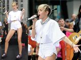 Miley Shows Butt Cheeks On Today Show